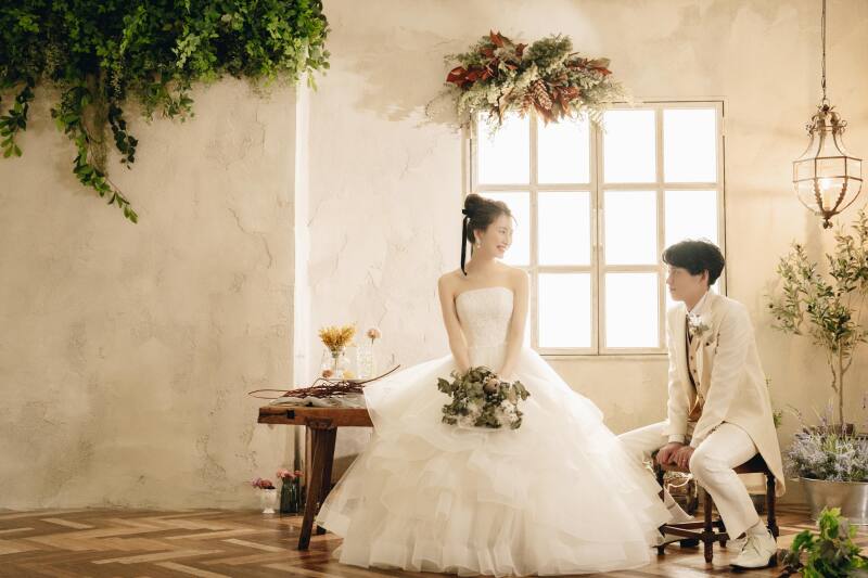 小さな結婚式 お台場店_ウエディングドレスが豊富