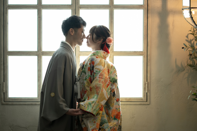 基本料50%オフ◆和装２着_チャペル＆メゾンスタジオフォトプラン｜全データ付き☆