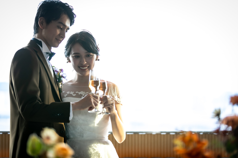 基本料５０％オフ◆洋装１着_チャペルフォト＋会食プラン｜全データ＆6名分のお食事代付き☆