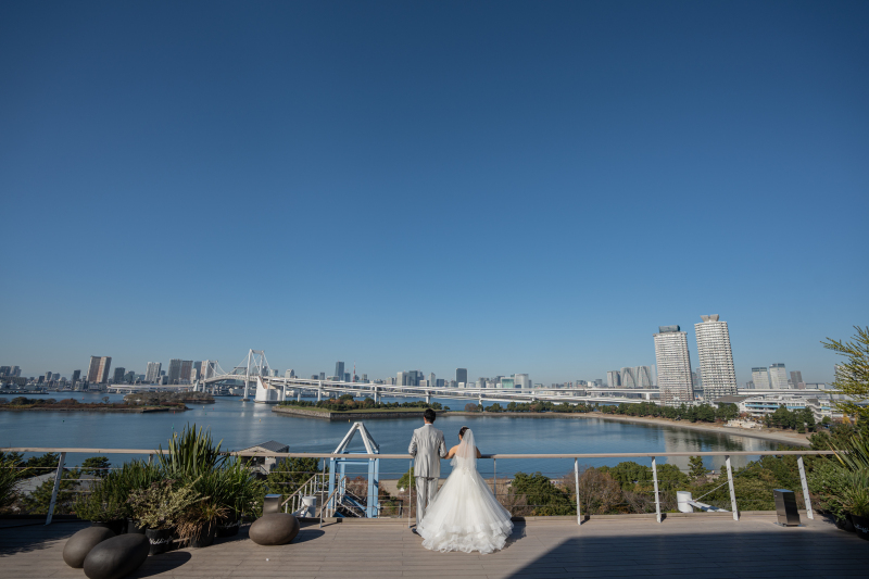 ★基本料金50％OFF★洋装１着_お台場海浜公園ロケーションフォトプラン｜全50データ付☆113,000円&rarr;78,500円