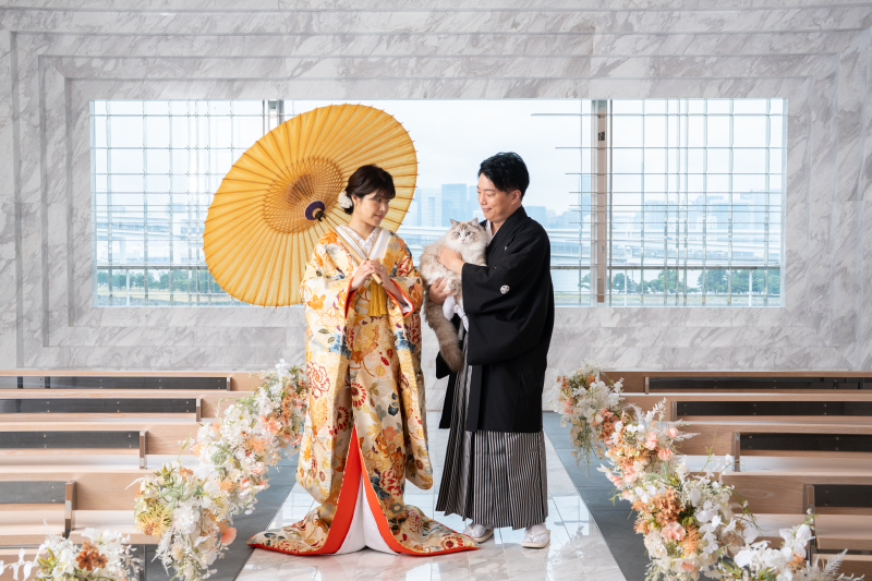 基本料50%オフ◆和装２着_チャペル＆メゾンスタジオフォトプラン｜全データ付き☆