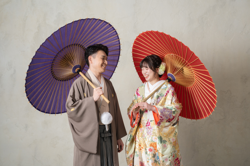 <1DAY手ぶらOK>基本料金50%OFF・メゾンスタジオ撮影☆和装1着プラン|全50カットデータ・花嫁ヘアメイク込