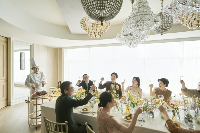 ★基本料50%オフ★衣装3着よくばりプラン+会食プラン|全データ&スタジオ使用料込み|6名分のお食事代付き☆