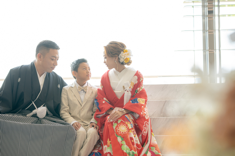 基本料50%オフ◆和装＆洋装各１着_チャペルフォト＋会食プラン｜全データ＆6名分のお食事代付き☆
