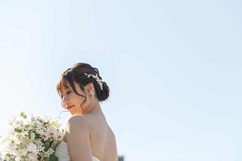 【 ドレス＊ソロフォト 】もっと楽しくわがままに、お姫様気分のフォト！チャペルやスタジオで撮影可能◎