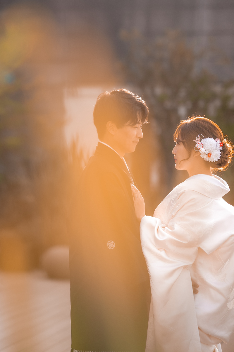 【通常プラン】和装2着_チャペル+メゾンスタジオフォトプラン|100データ・花嫁ヘアメイク込*