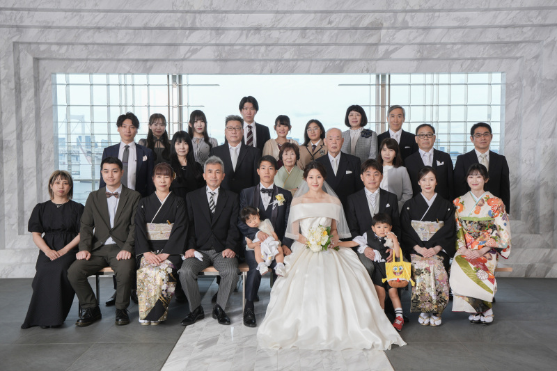 【結婚報告・年賀状にも◎】大切なご家族も一緒に撮影OK*