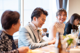 基本料５０％オフ◆洋装１着_チャペルフォト＋会食（両家顔合わせ）プラン｜全データ＆6名分のお食事代付き☆