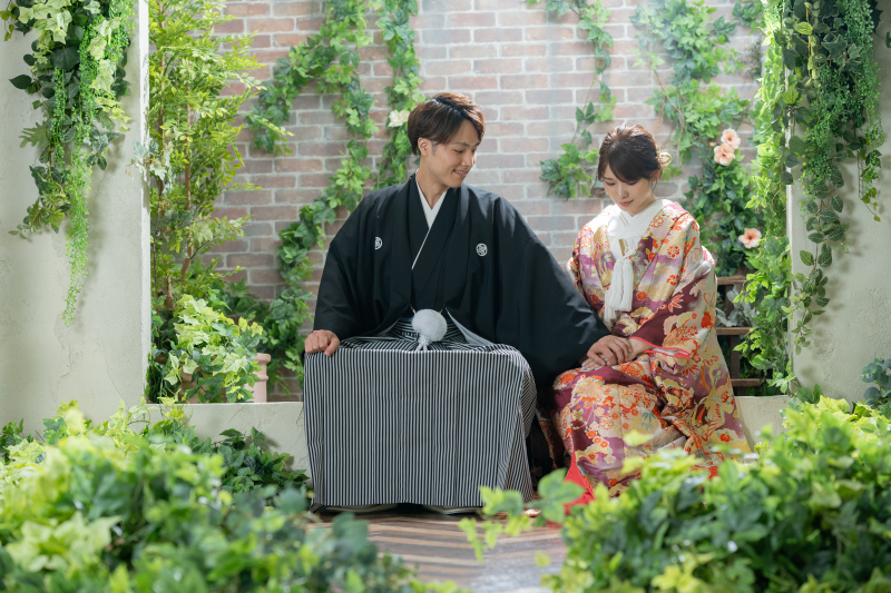 【通常プラン】衣装3着よくばりプラン_和装&洋装|150データ付き&スタジオ使用料込み☆