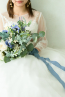 ブーケ(青)