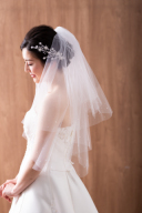 ショートベール(スパンコール/V20-003)