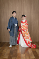 色紋付(ネイビー)