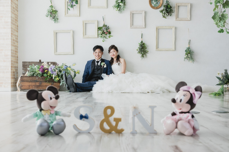 小物を使っておふたりらしさを演出