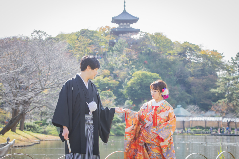 手を取り合って♡