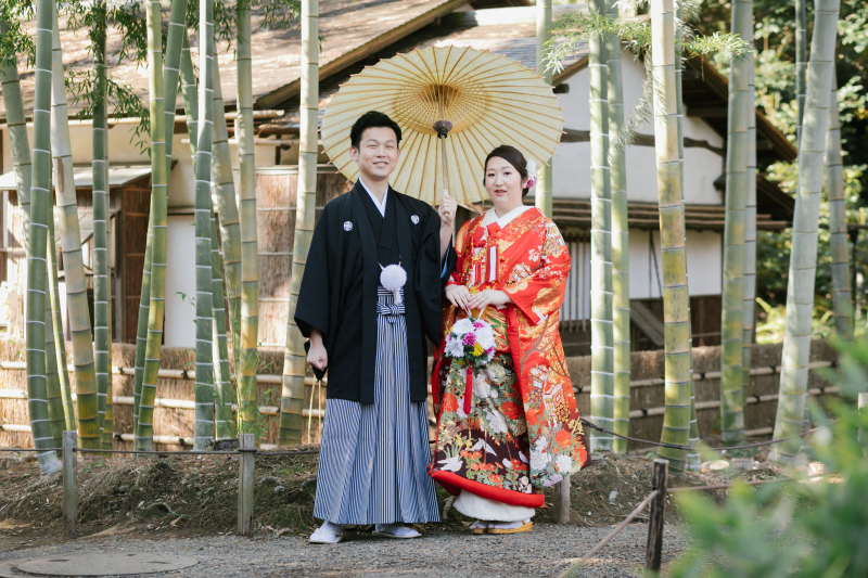 和装三渓園撮影