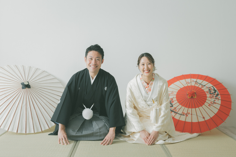 ラストは正座ショット!和装撮影にか欠かせないです