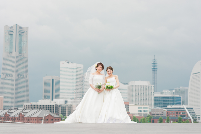 洋装ロケーション撮影