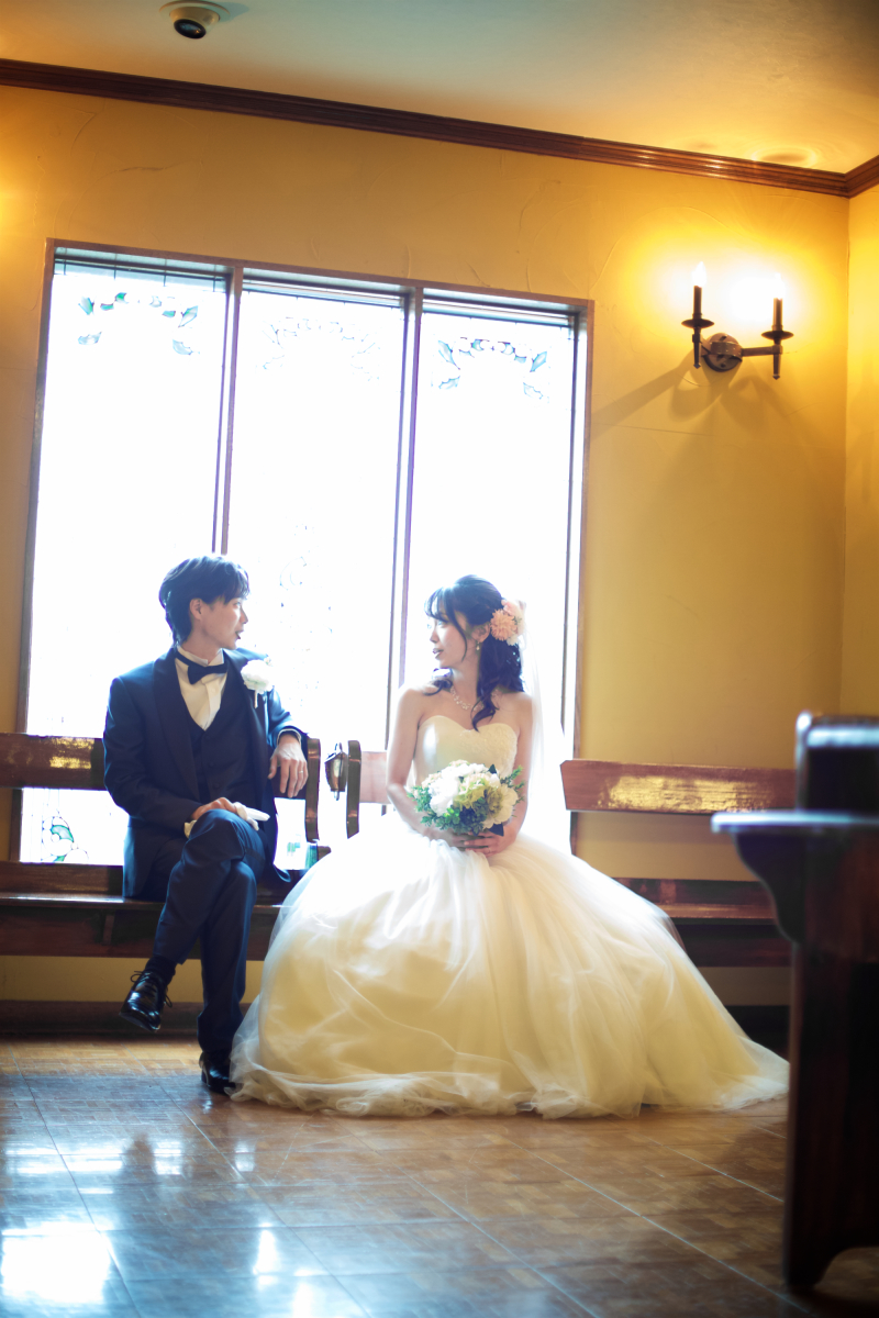 洋装　ロケーションフォト