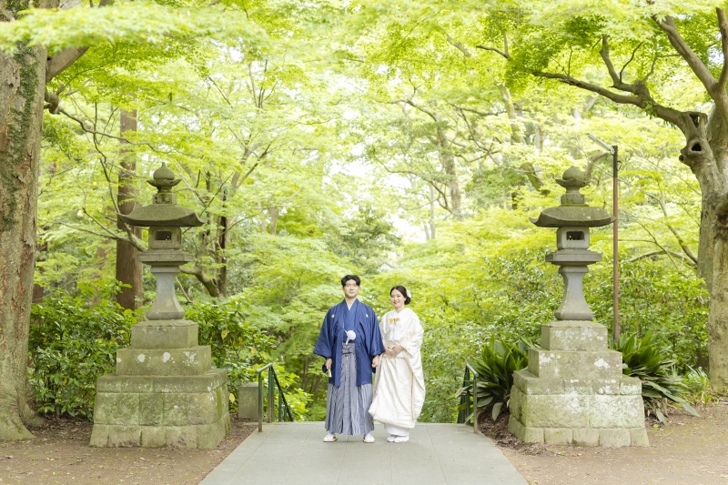 鎌倉で和装撮影*