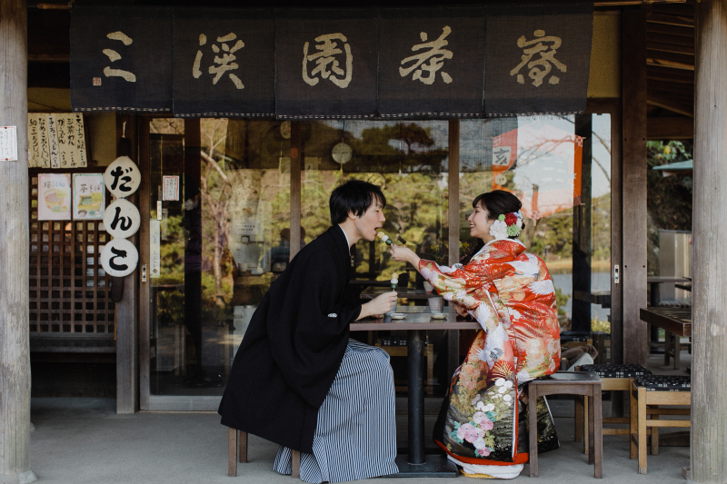 食べさせあいっこ