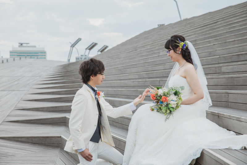 お座りショット♪