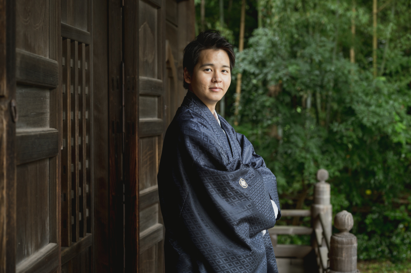 ご新郎様ソロショット