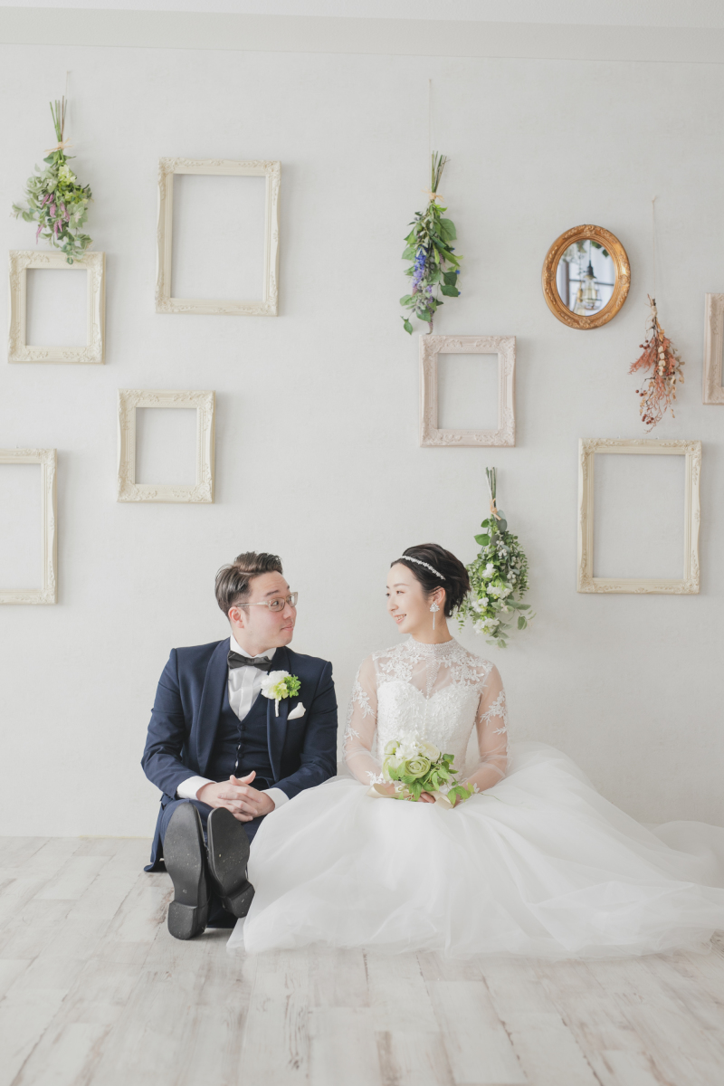 お座りショット