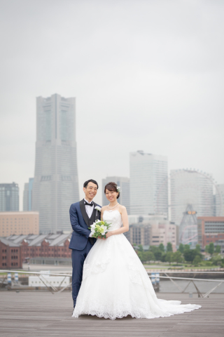 洋装ロケーション撮影