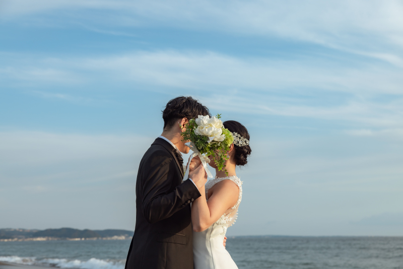 ブーケを使って＊