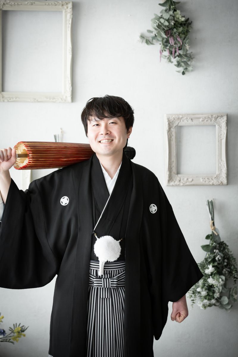 ご新郎様ソロショット