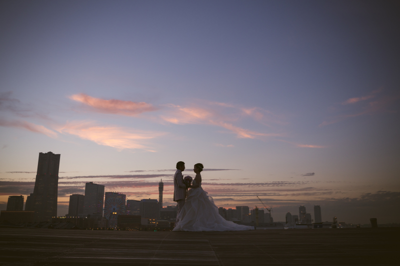 夕景のロマンティック