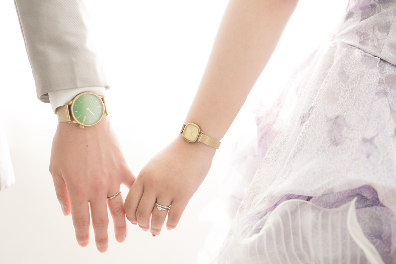 お揃いの腕時計と・・・