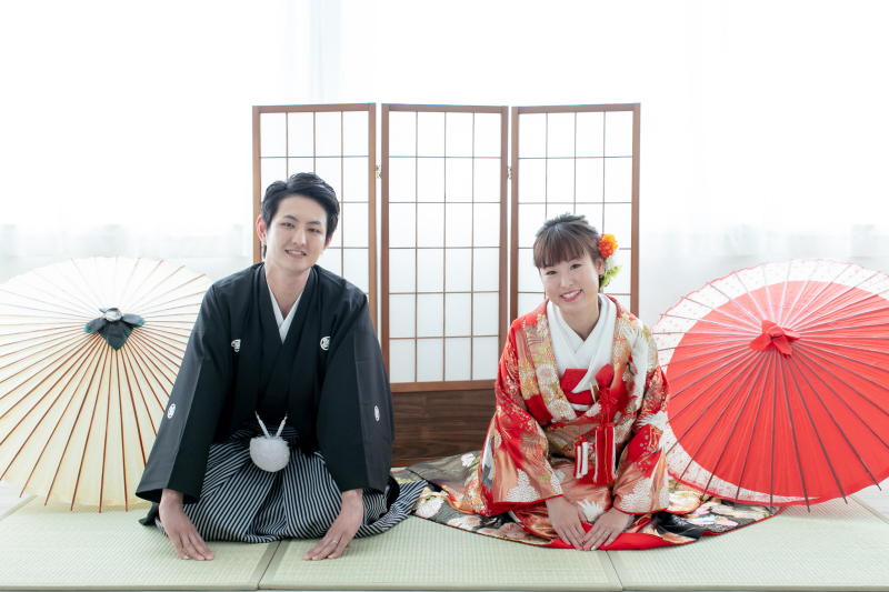 お辞儀ショット