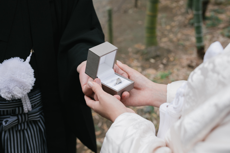 エンゲージリングをお手元に