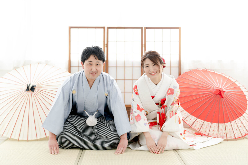 お辞儀ショット