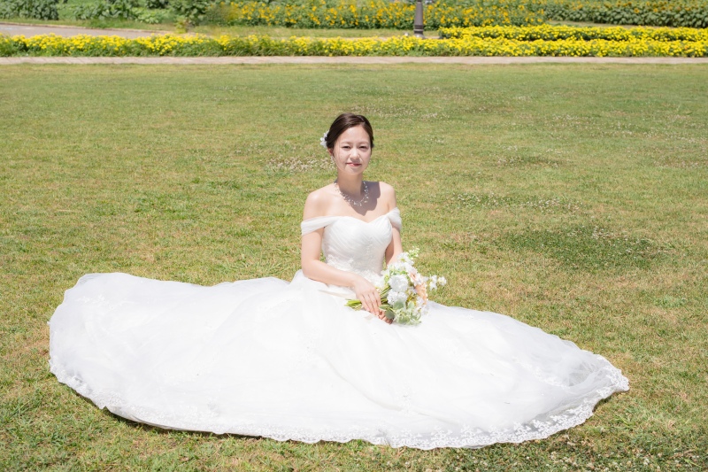 お座りショット*