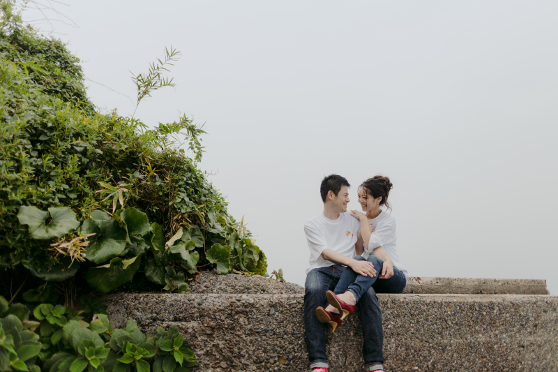 お座りショット