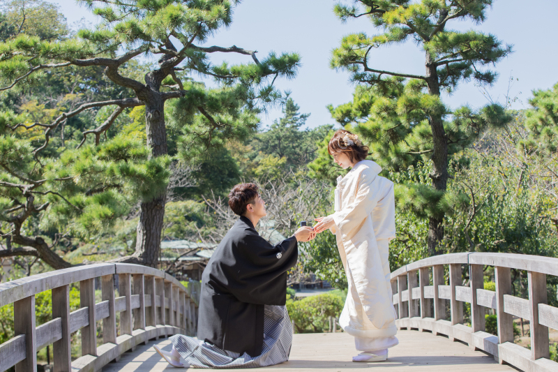 プロポーズシーン