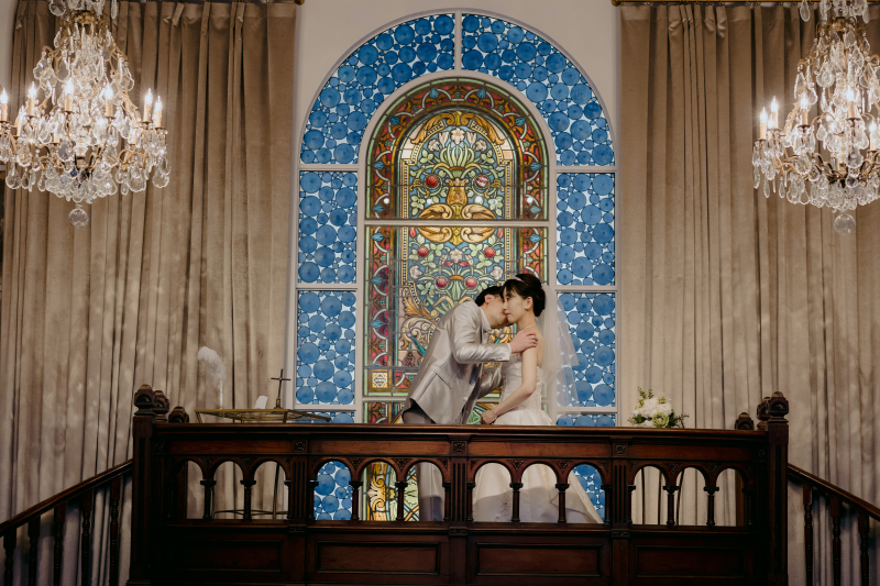 誓いのキス！？