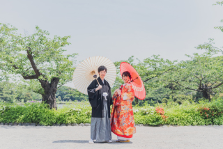 ロケーション　和装