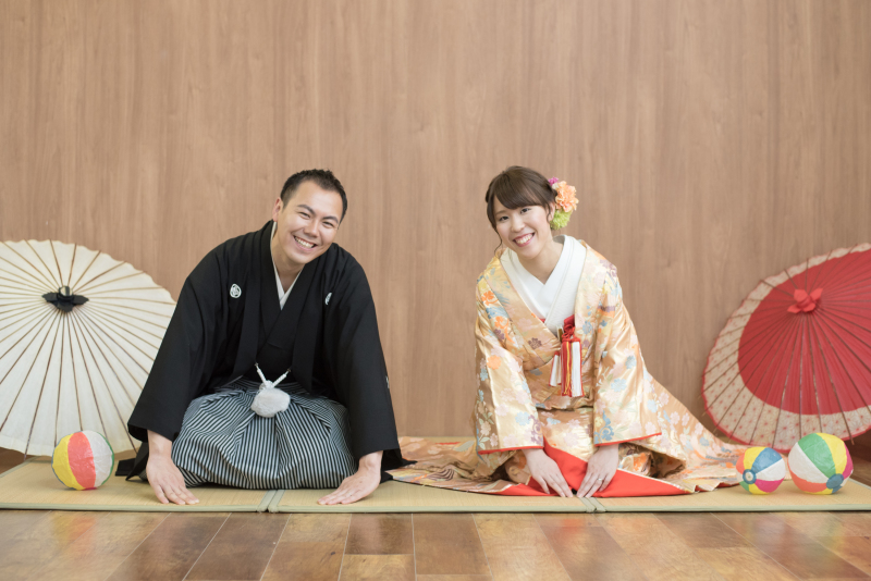 和装も洋装も！衣装もこだわるスタジオプレミアムプラン♪