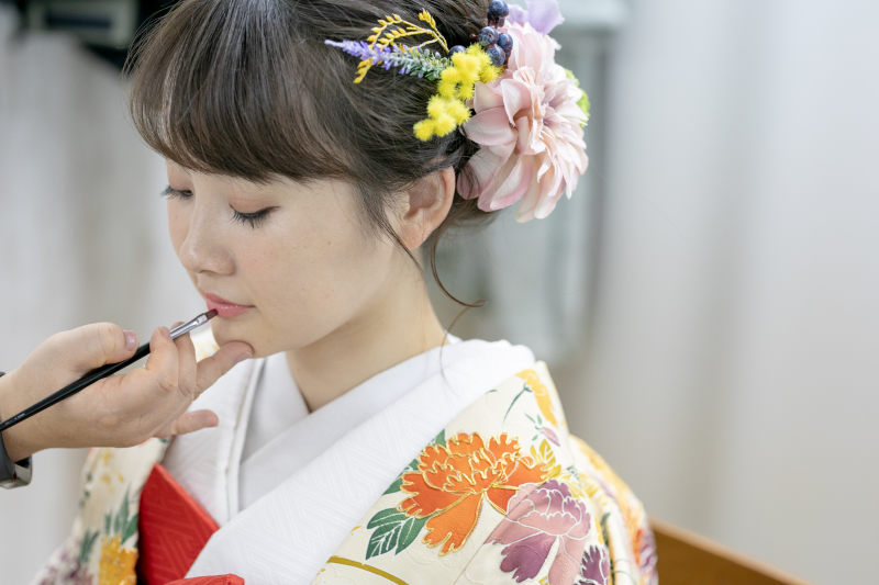 お支度開始です♡