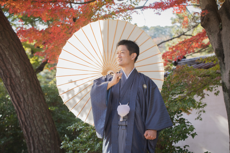 ご新郎様ソロショット