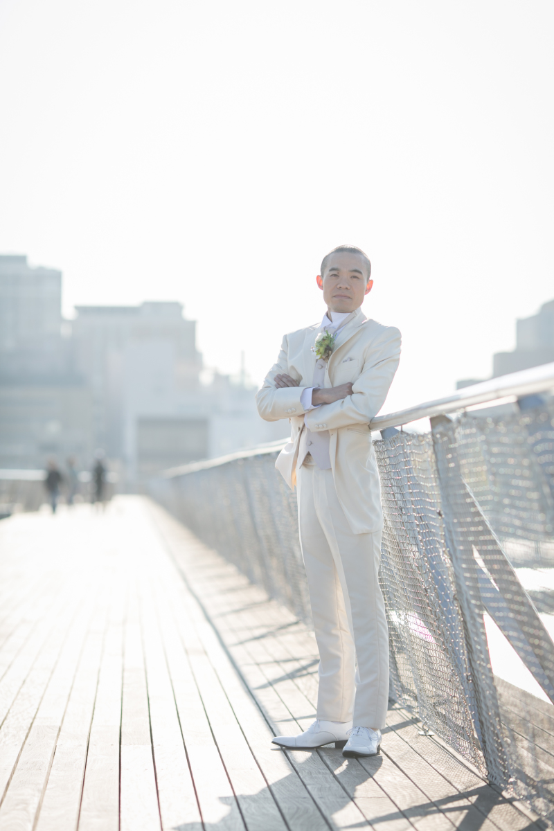 新郎様ソロショット