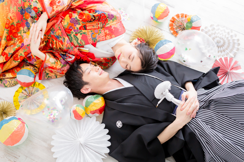 寝転びショット