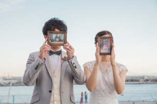 大桟橋でのロケージョン撮影