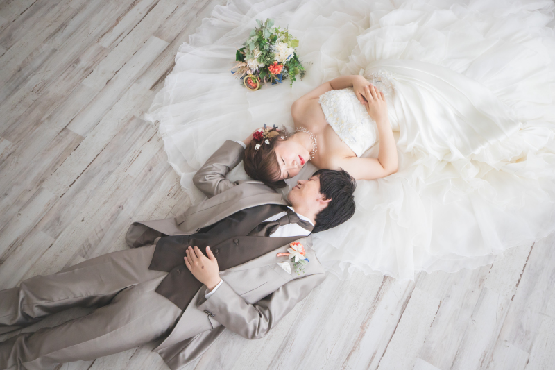 寝転びショット