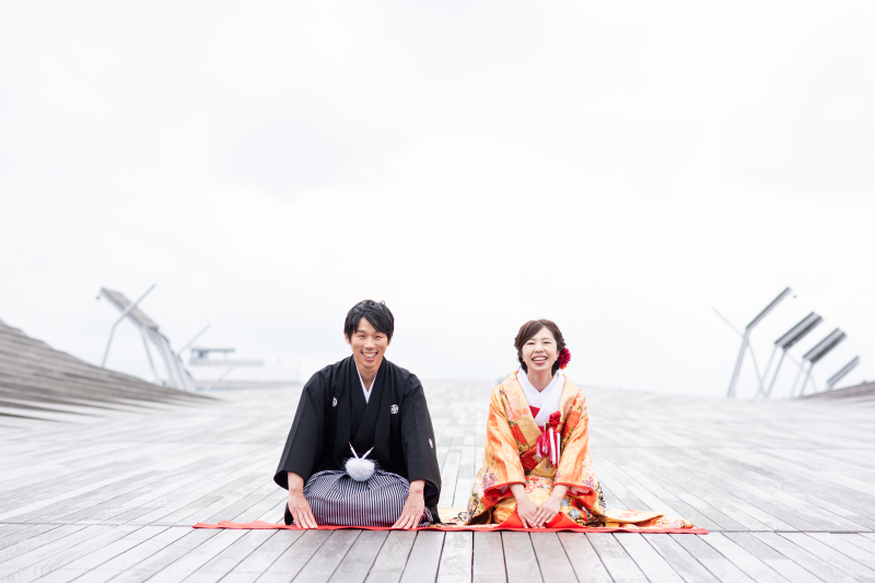 笑顔いっぱいで