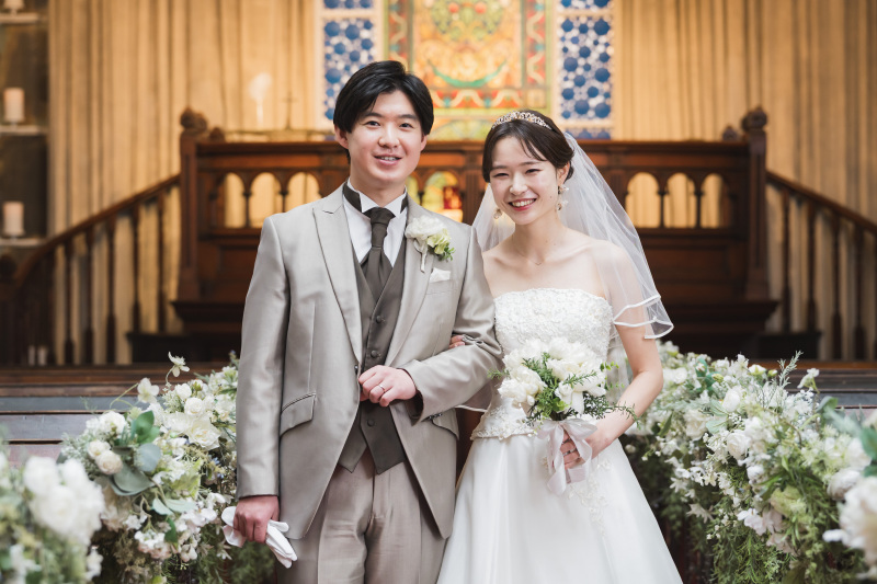 もちろん笑顔いっぱいのショットも！