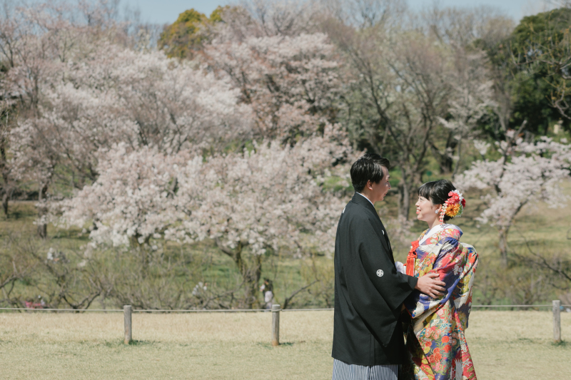 寄り添うお二人